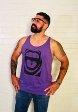 Unisex Purple Loud Mouth Tank