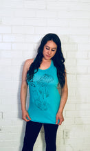 Woman’s Razorback Mermaid Tattoo Tank